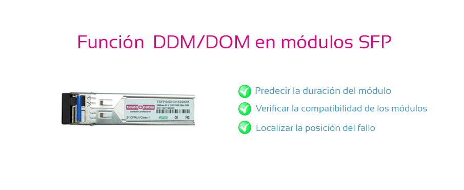 FUNCION DDM_DOM EN LOS MODULOS SFP