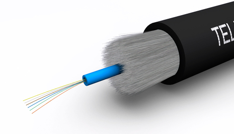 202-058 - Câble fibre optique Enbeam OM2 multimodo 50/125 2 brins Zipcord  LS0H - orange