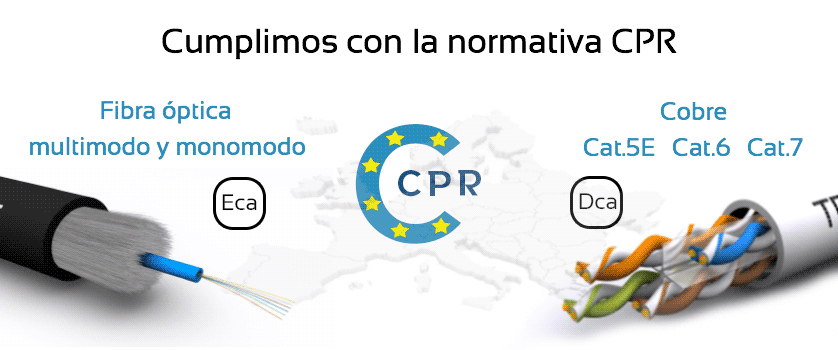 Cumplimos con la normativa CPR