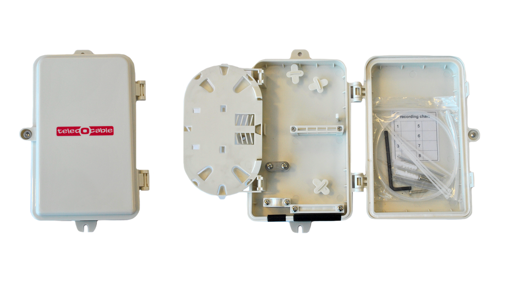 Caja exterior 4 FO ABS IP66