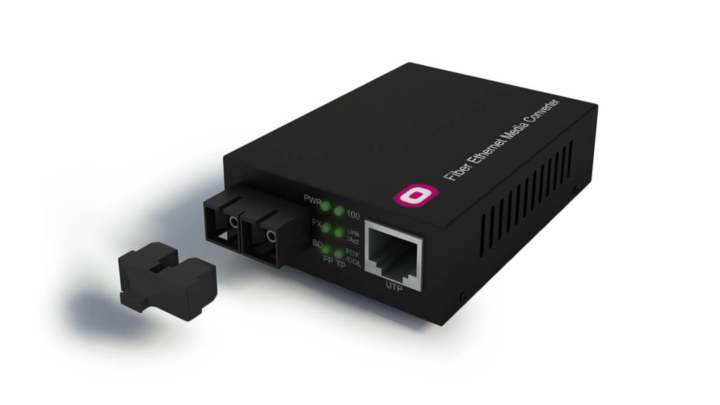 Convertidor medio 10/100TX 100FX MM ST