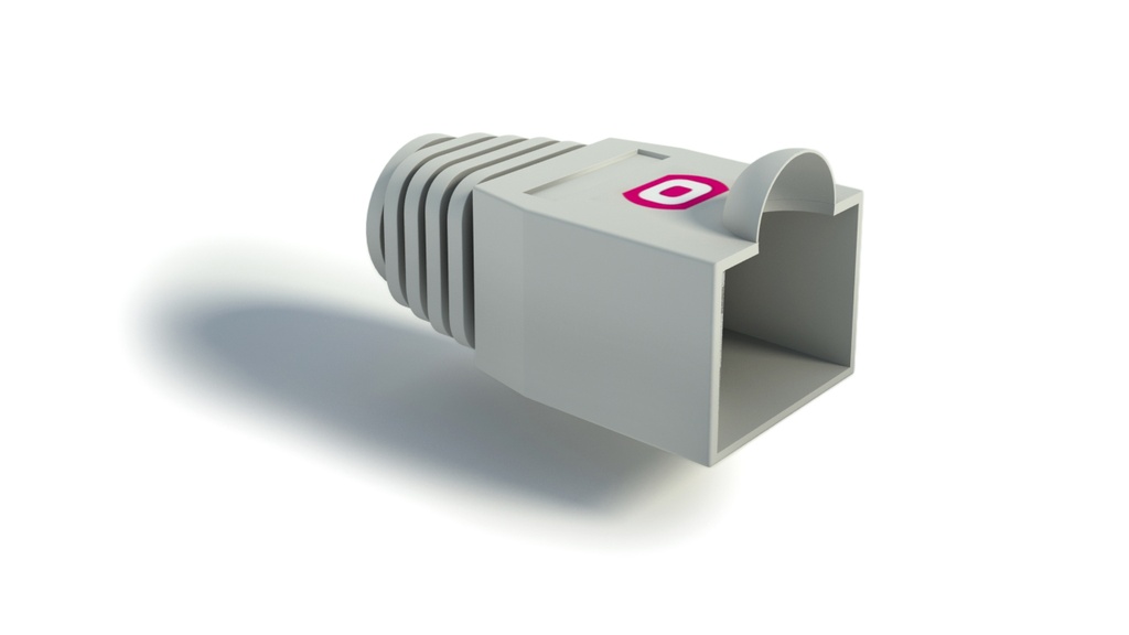 Funda RJ 45 7 mm gris (100 unidades)