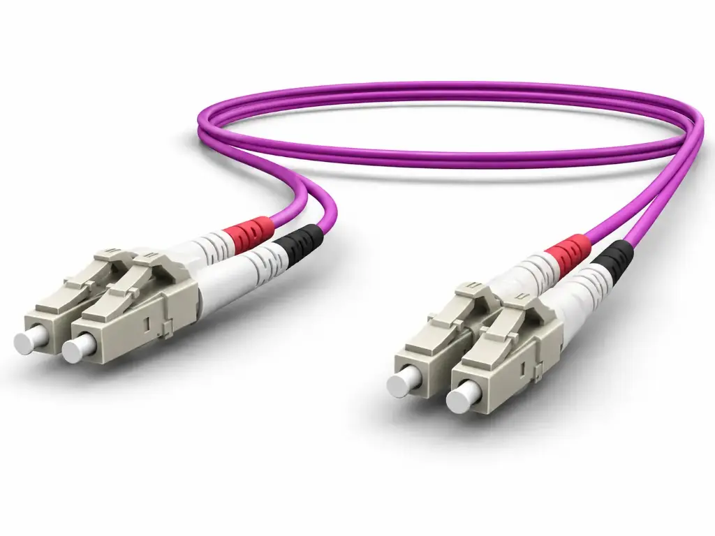 Latiguillo FO OM4 50/125 Duplex LC UPC - LC UPC