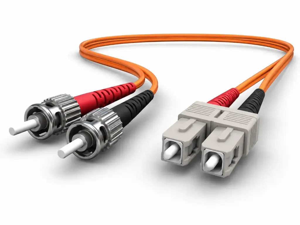Latiguillo FO OM2 50/125 Duplex ST UPC - SC UPC Flat