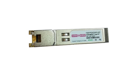 [TSFPGIGARJ45] Módulo SFP 10/100/1000 base-t RJ 45 100 m.