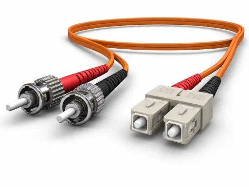 Latiguillo FO OM1 62,5/125 Duplex ST UPC - SC UPC Flat