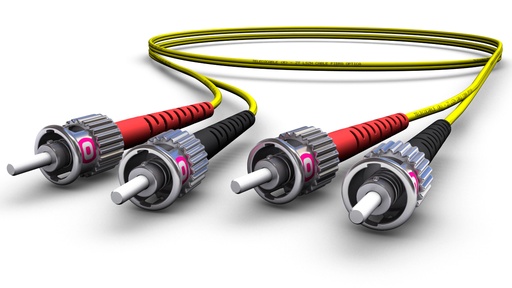 Latiguillo FO OS2 9/125 Duplex 2mm ST UPC-ST UPC 