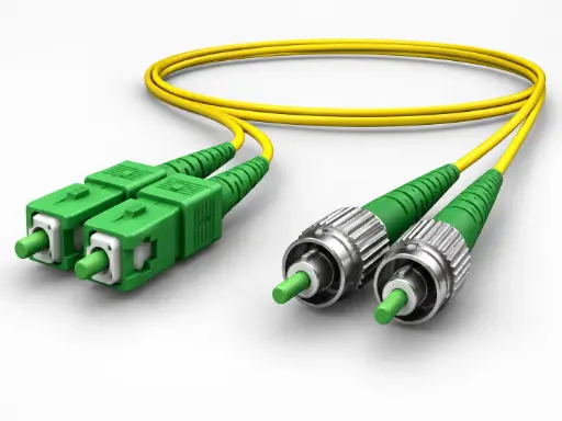 Latiguillo FO OS2 9/125 Duplex 2mm SC APC - FC APC