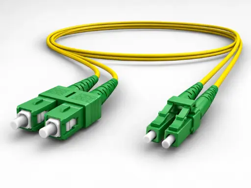 Latiguillo FO OS2 9/125 Duplex 2mm SC APC - LC APC