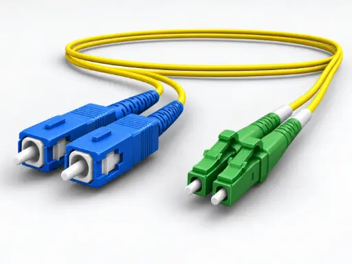 Latiguillo FO OS2 9/125 Duplex 2mm SC UPC - LC APC